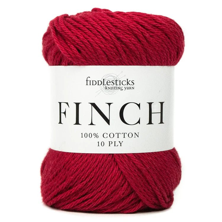 Fiddlesticks Finch - Fiddlesticks 6211 Red - The Little Yarn Store
