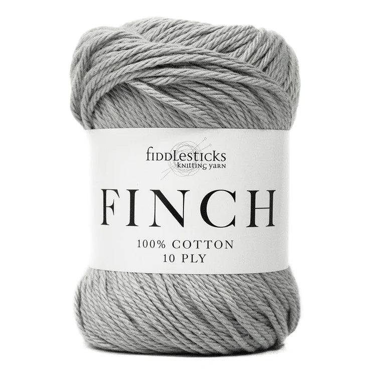 Fiddlesticks Finch - Fiddlesticks 6215 Silver - The Little Yarn Store
