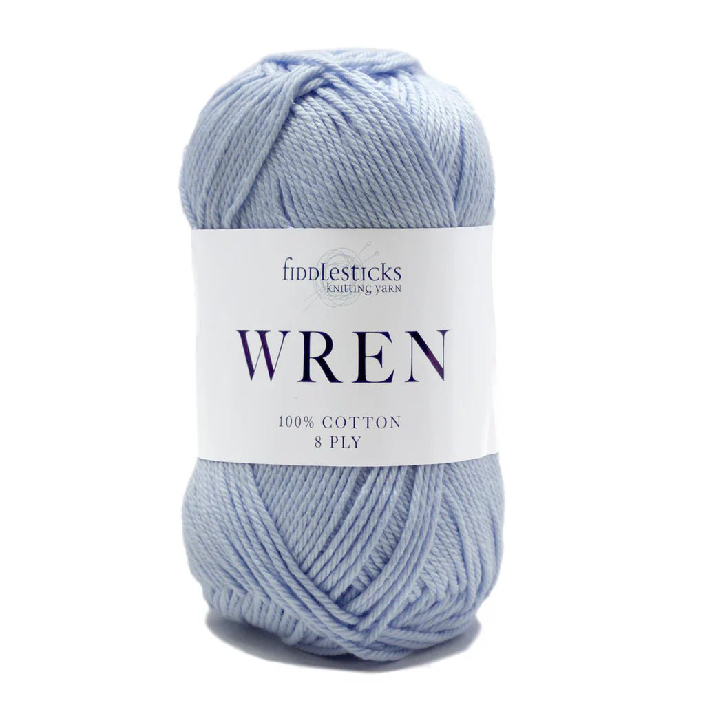 Fiddlesticks Wren - Fiddlesticks 040 Pastel Blue - The Little Yarn Store