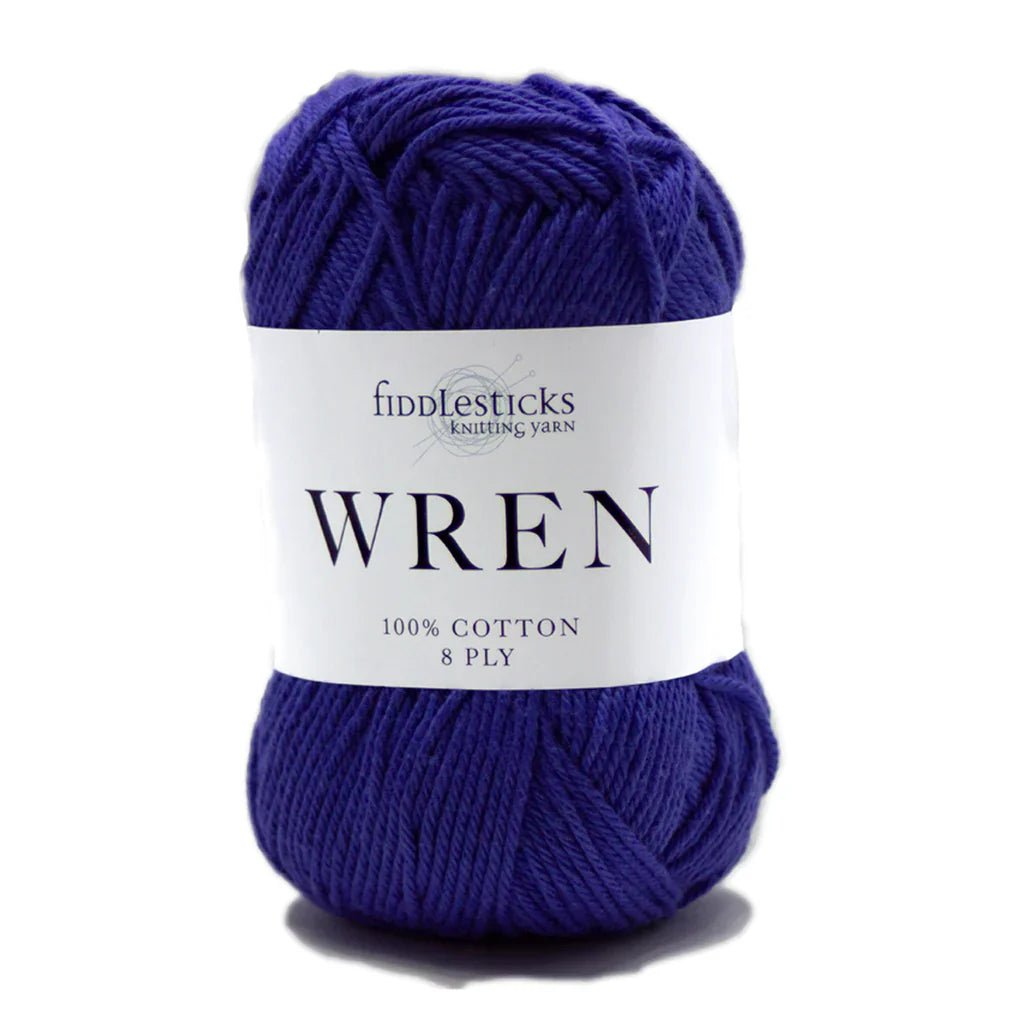 Fiddlesticks Wren - Fiddlesticks 043 Cobalt - The Little Yarn Store