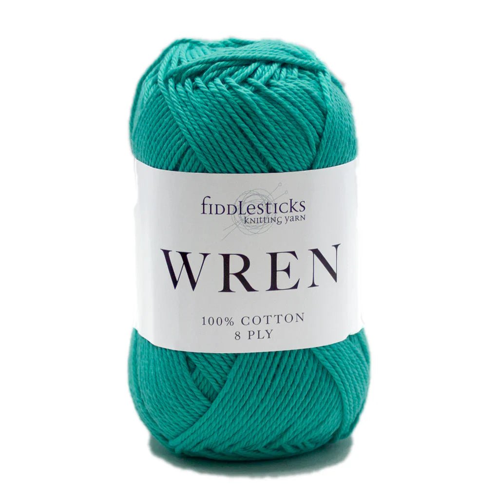 Fiddlesticks Wren - Fiddlesticks 047 Aqua - The Little Yarn Store