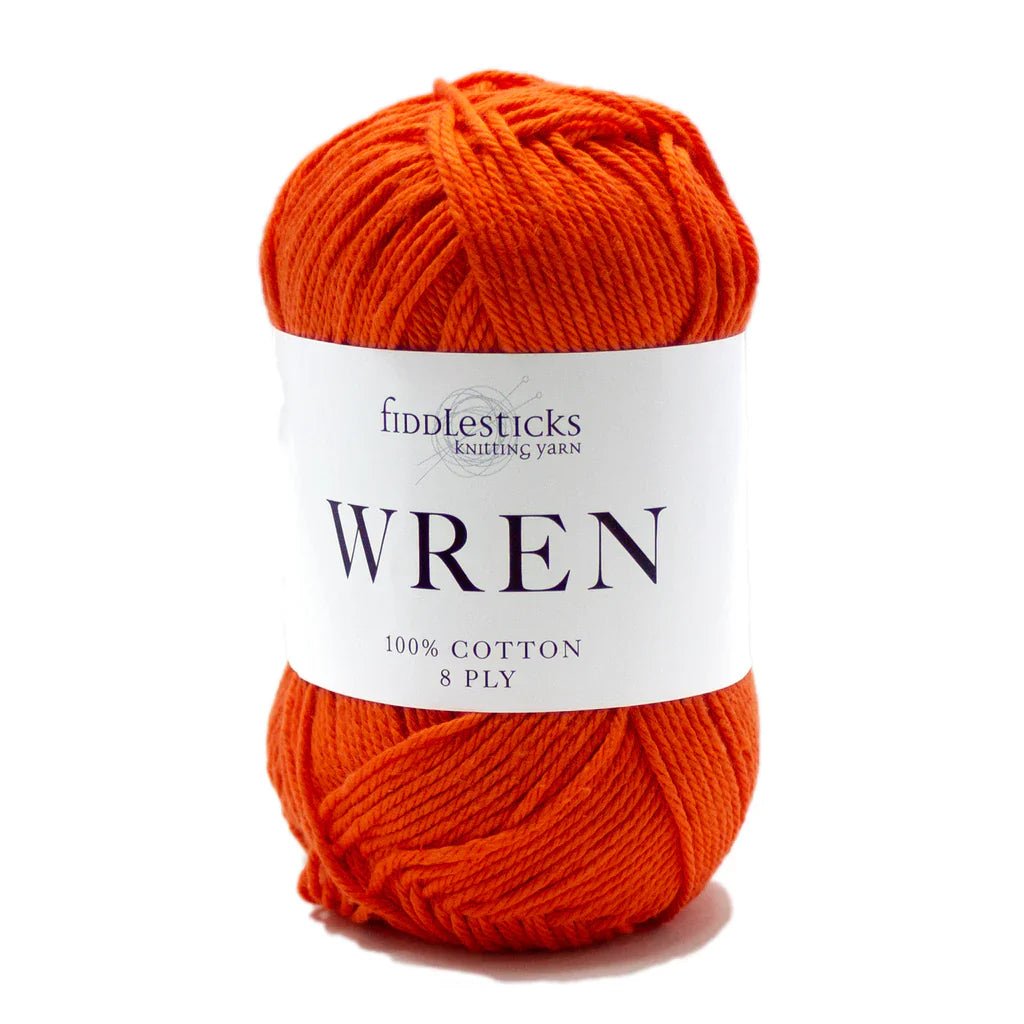 Fiddlesticks Wren - Fiddlesticks 051 Tangerine - The Little Yarn Store