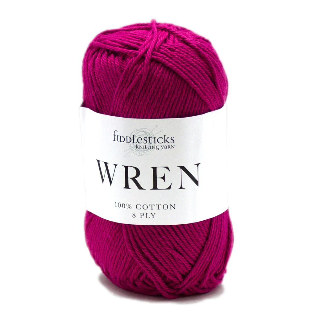 Fiddlesticks Wren - Fiddlesticks 052 Cerise - The Little Yarn Store
