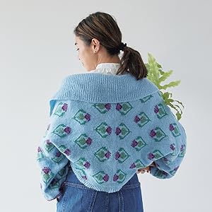 Flower Knitting: 100 Cute Flower and Fruit Motifs - Hiroko Ibuki - The Little Yarn Store