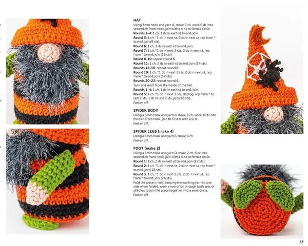 Gnomes to Crochet - Val Pierce - The Little Yarn Store