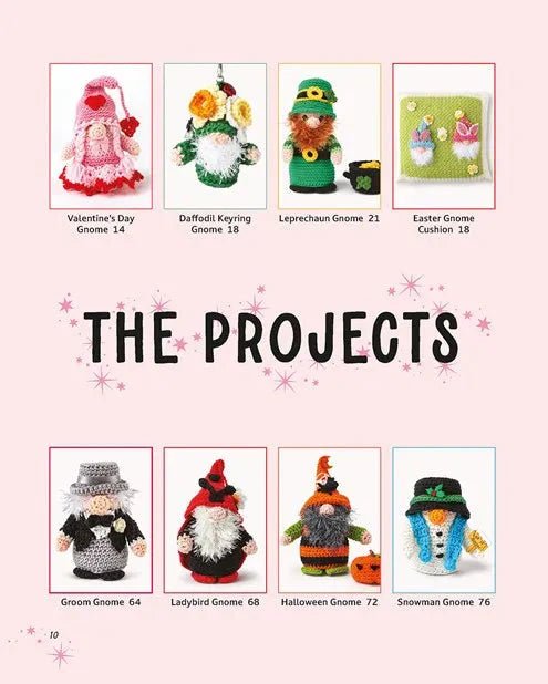 Gnomes to Crochet - Val Pierce - The Little Yarn Store
