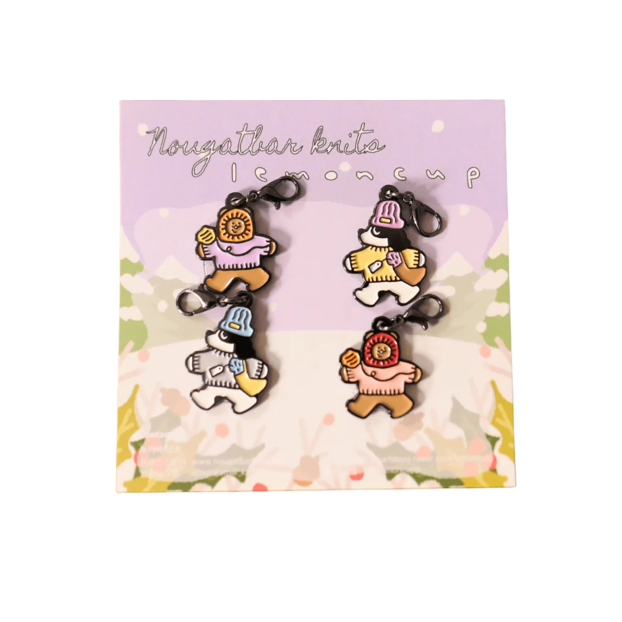 Goobles Stitch Markers - Goobles Cold &amp; Cozy Clasp - The Little Yarn Store