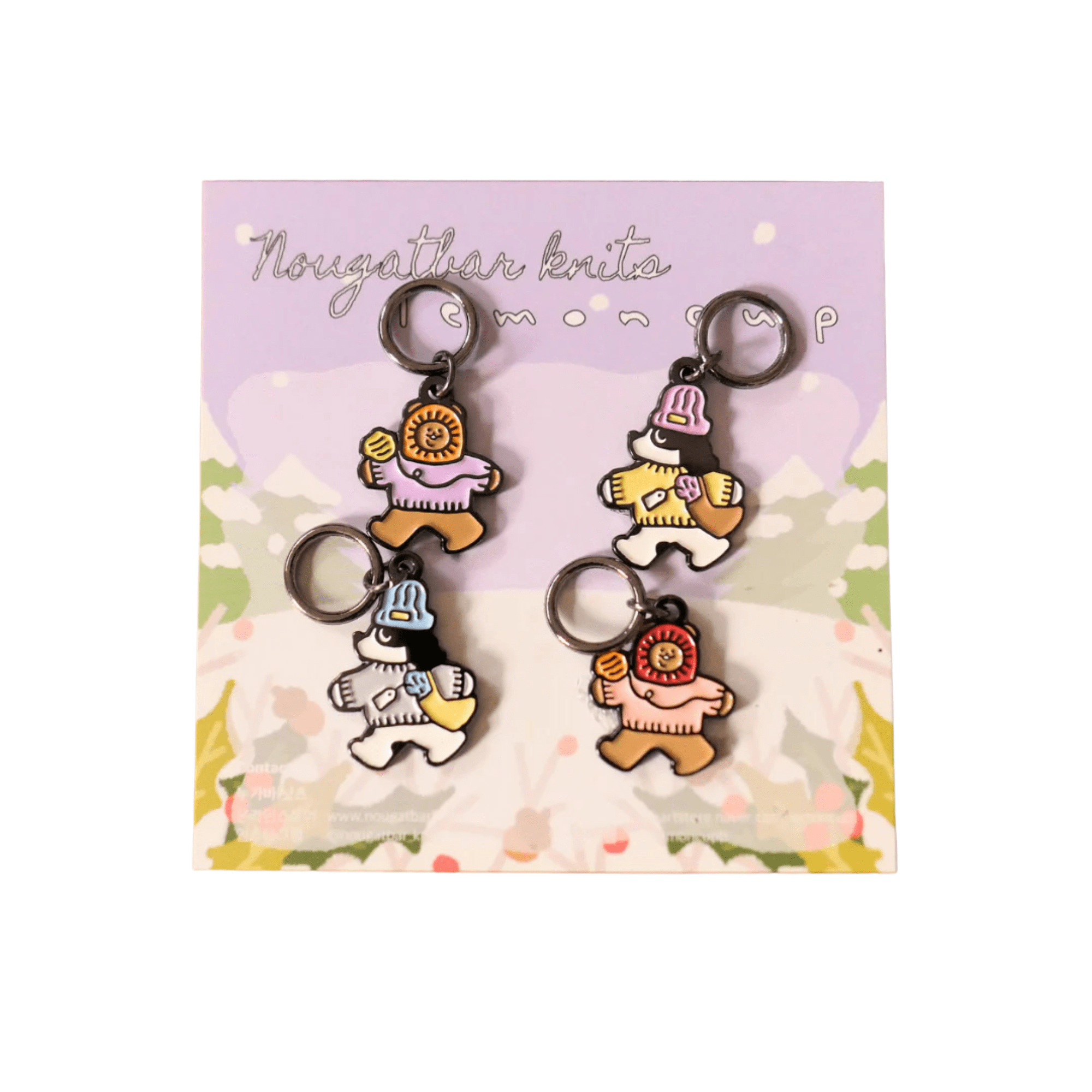 Goobles Stitch Markers - Goobles Cold &amp; Cozy Ring - The Little Yarn Store