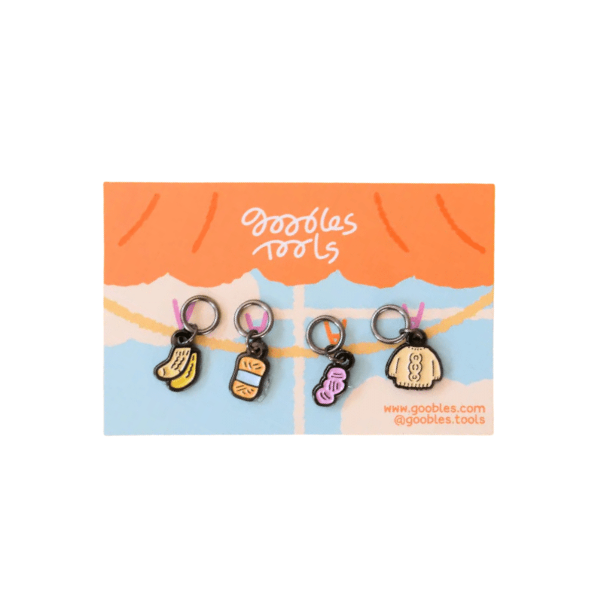 Goobles Stitch Markers - Goobles Mini Ring - The Little Yarn Store