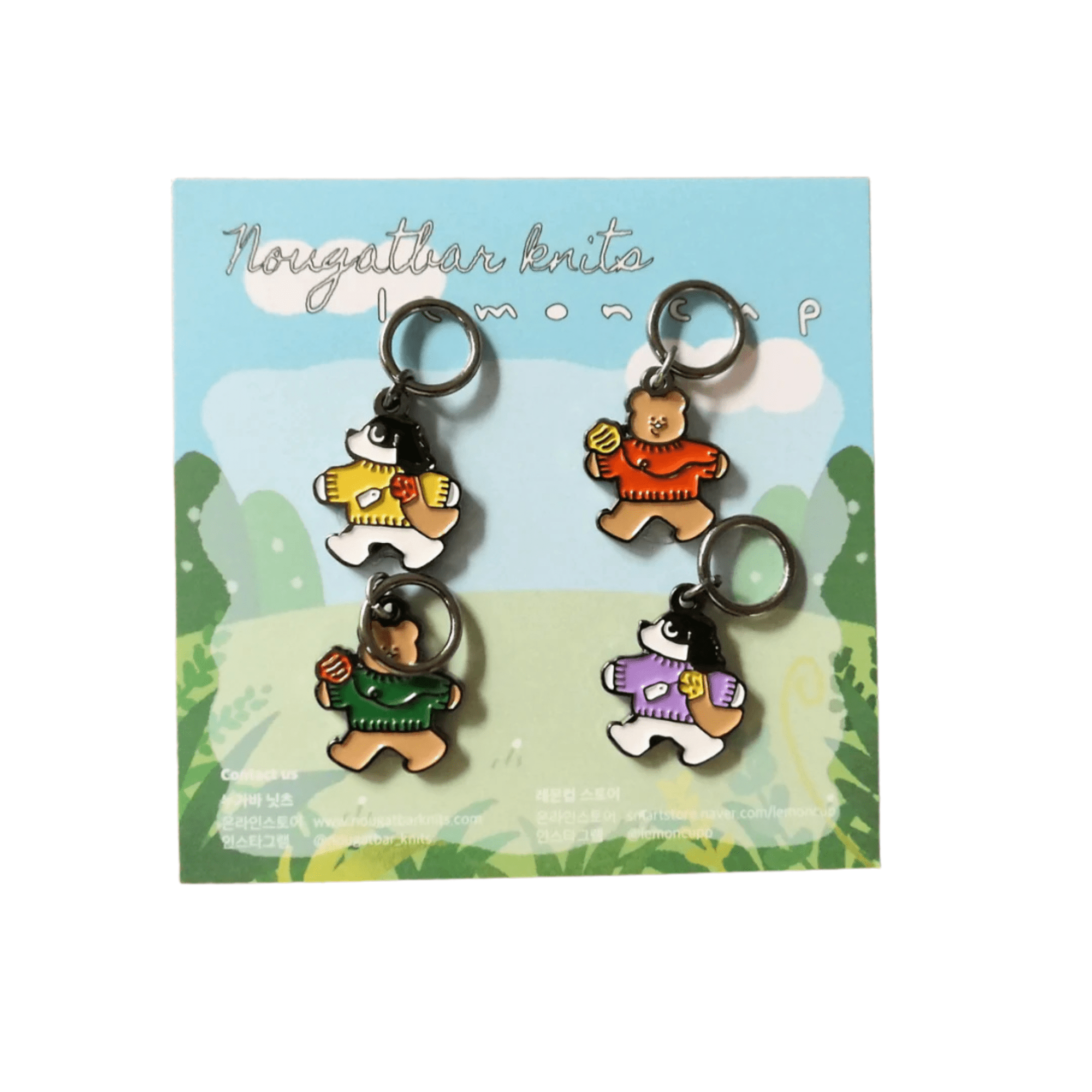 Goobles Stitch Markers - Goobles Original Ring - The Little Yarn Store