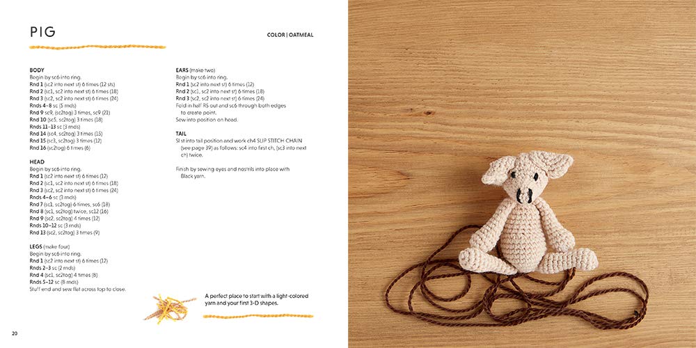 How to Crochet Animals: Farm - Kerry Lord - The Little Yarn Store