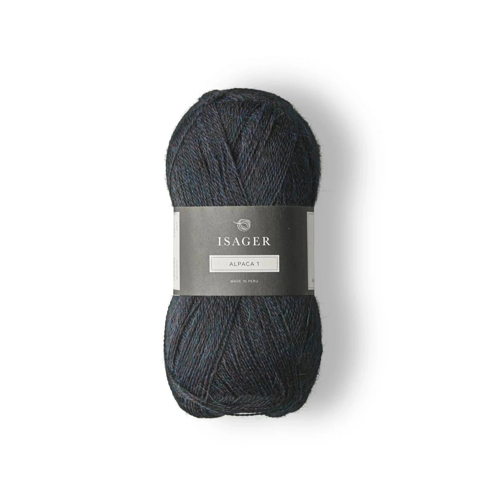 Isager Alpaca 1 - Isager Midnight - The Little Yarn Store