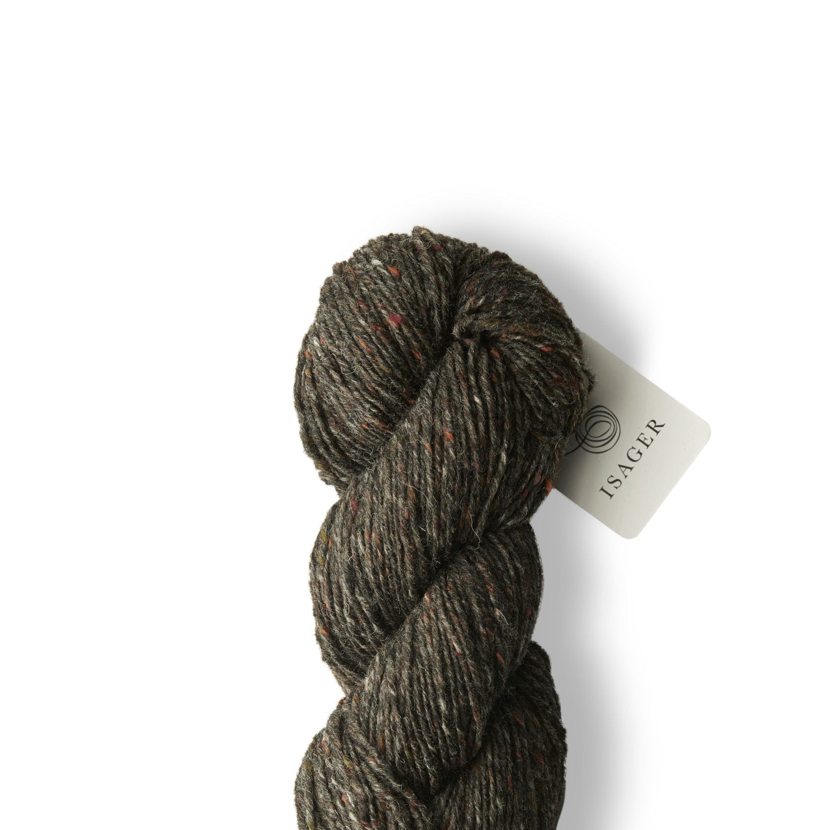 Isager Aran Tweed - Isager Black - The Little Yarn Store