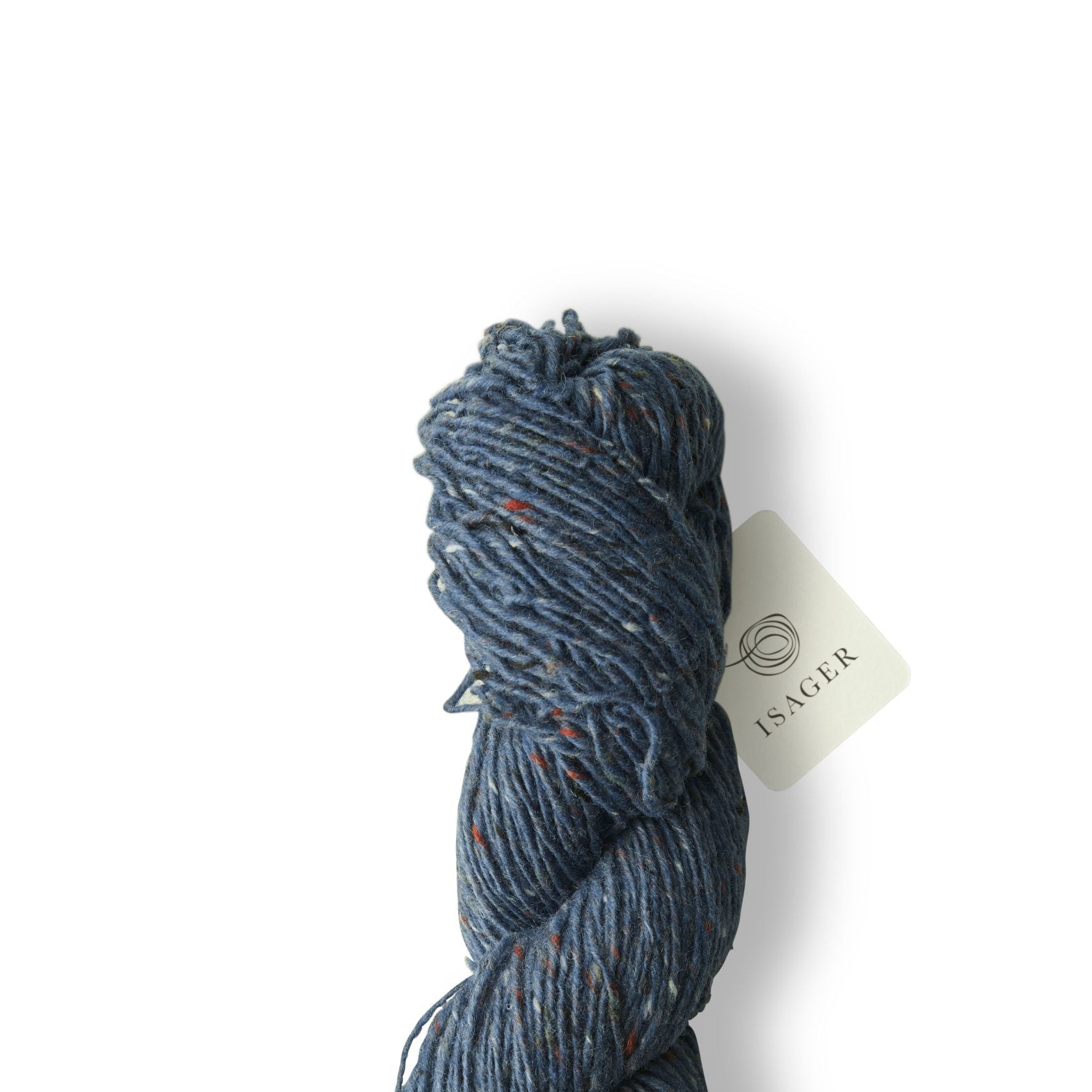 Isager Aran Tweed - Isager Blue - The Little Yarn Store