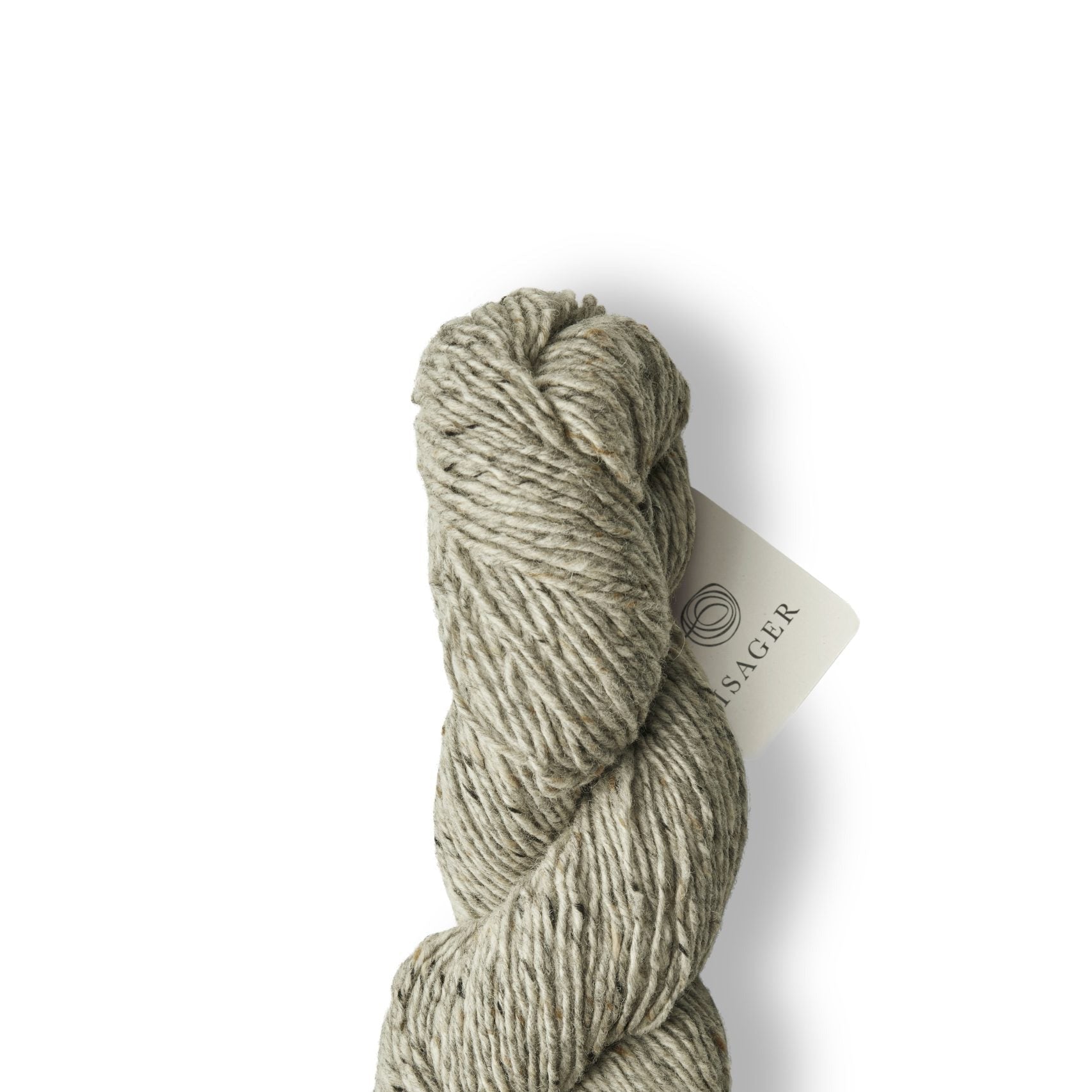 Isager Aran Tweed - Isager Grey - The Little Yarn Store