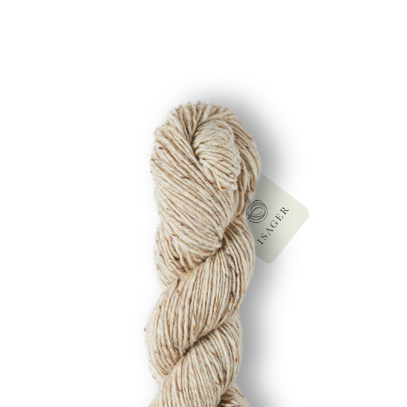 Isager Aran Tweed - Isager Sand - The Little Yarn Store
