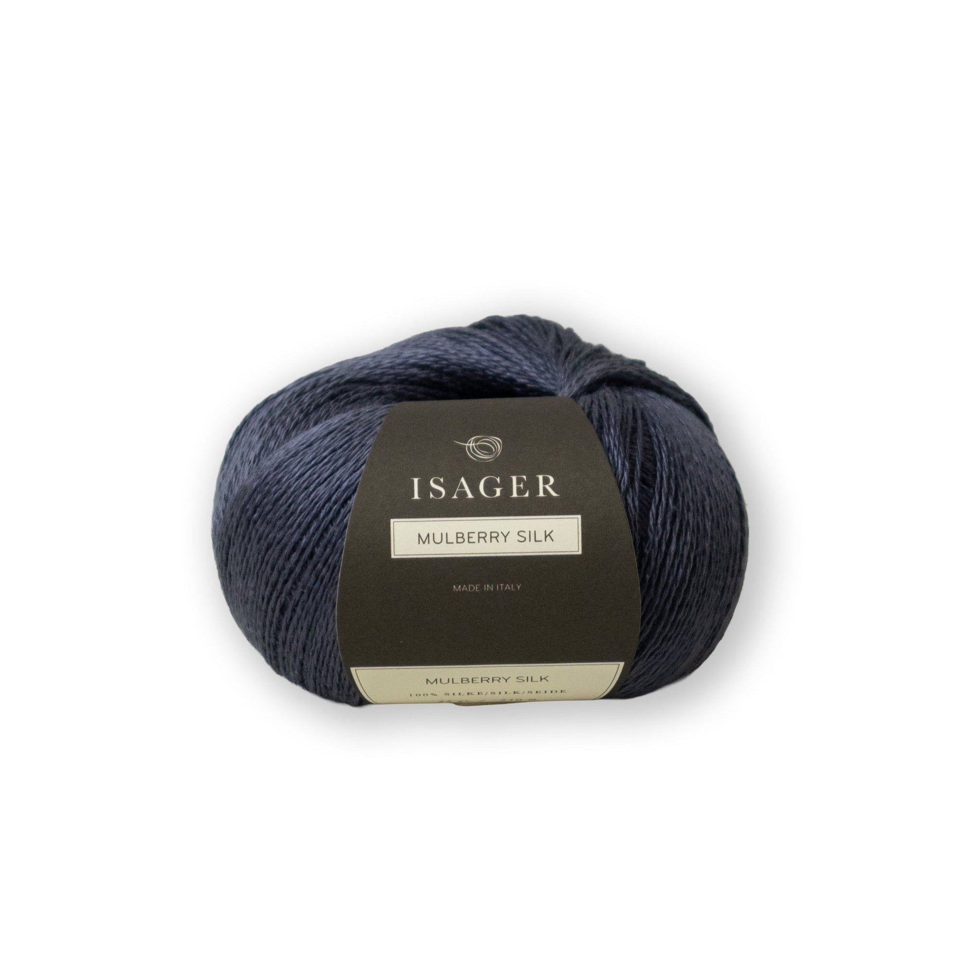 Isager Mulberry Silk - Isager Granite - The Little Yarn Store