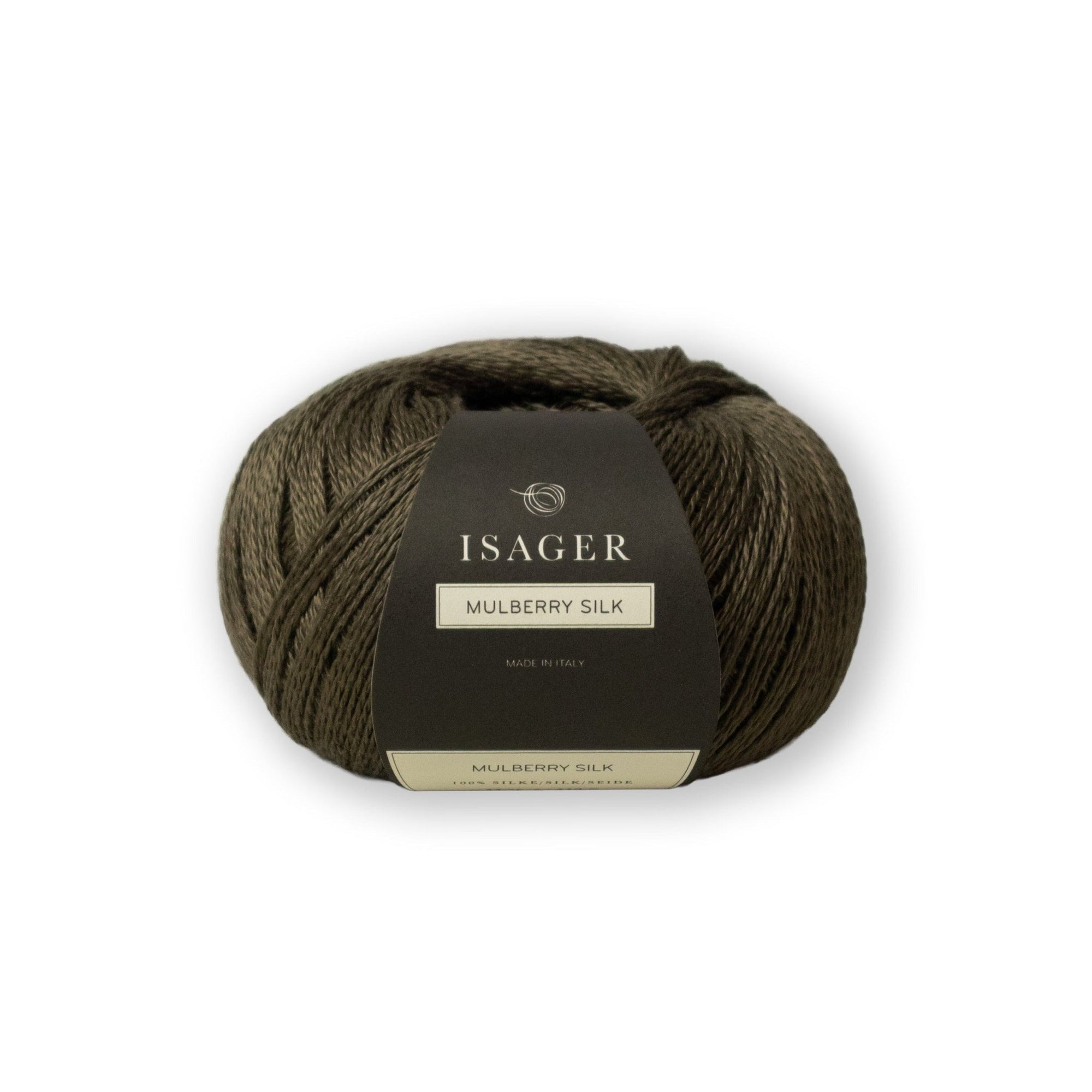 Isager Mulberry Silk - Isager Khaki - The Little Yarn Store