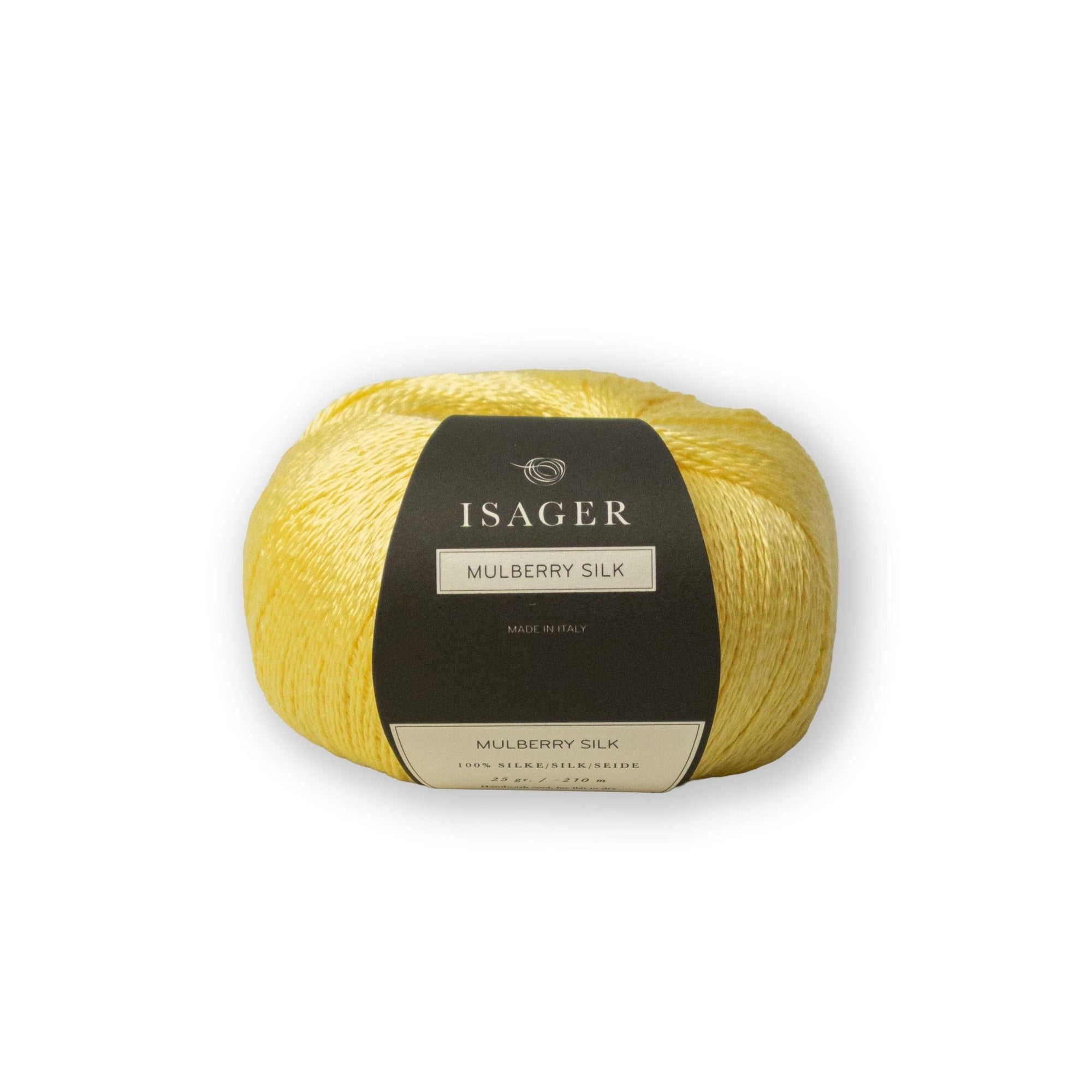 Isager Mulberry Silk - Isager Lemon - The Little Yarn Store