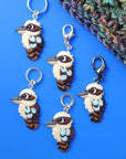 Jo Joz Art Studio Australian Animal Stitch Markers - Jo Joz Art Studio - Kookaburra - The Little Yarn Store