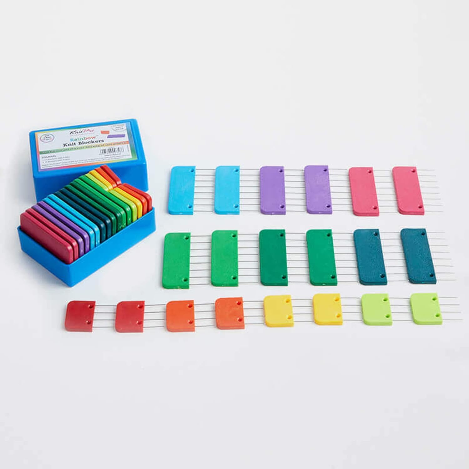 KnitPro Blockers - KnitPro Rainbow - The Little Yarn Store
