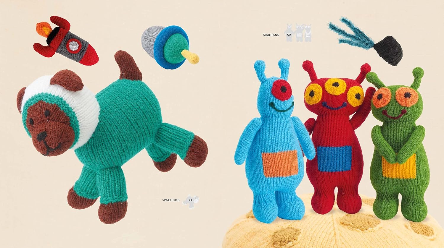 Knitted Space: A Collection of Galactic Toys to Knit - Sarah Keen - The Little Yarn Store