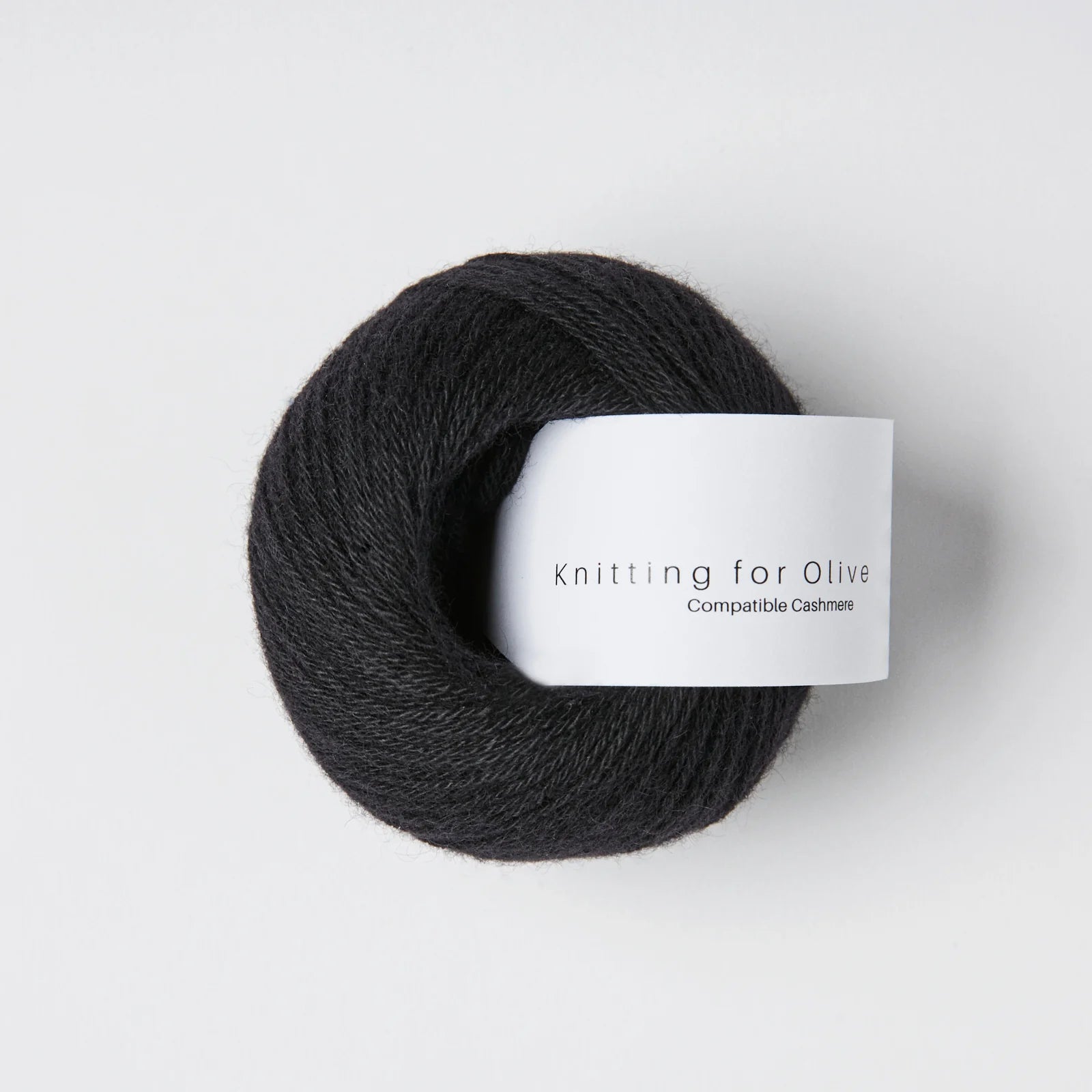 Knitting for Olive Compatible Cashmere - Knitting for Olive Licorice - The Little Yarn Store