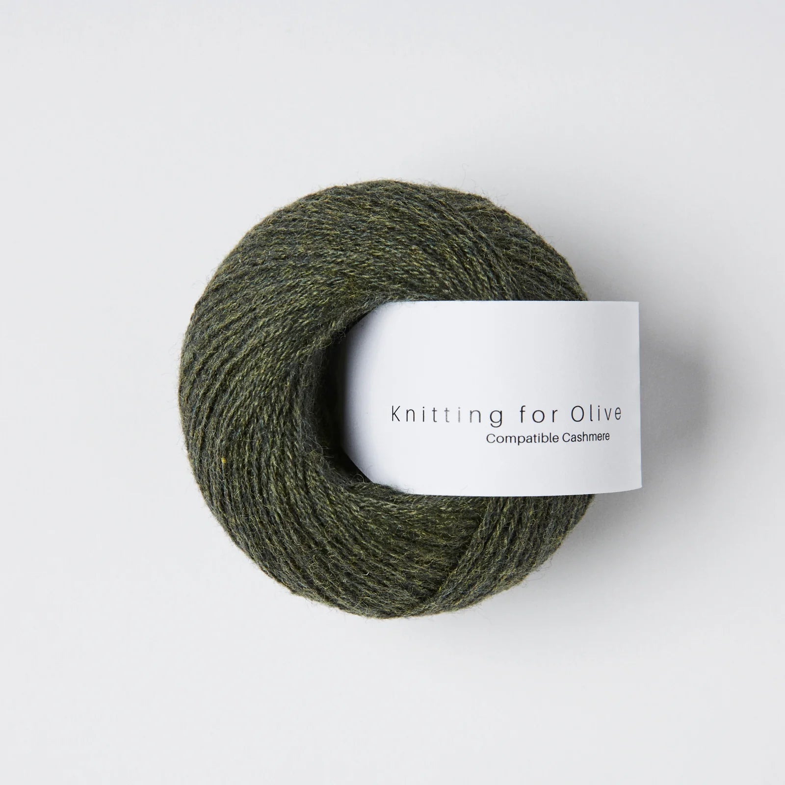 Knitting for Olive Compatible Cashmere - Knitting for Olive Slate Green - The Little Yarn Store
