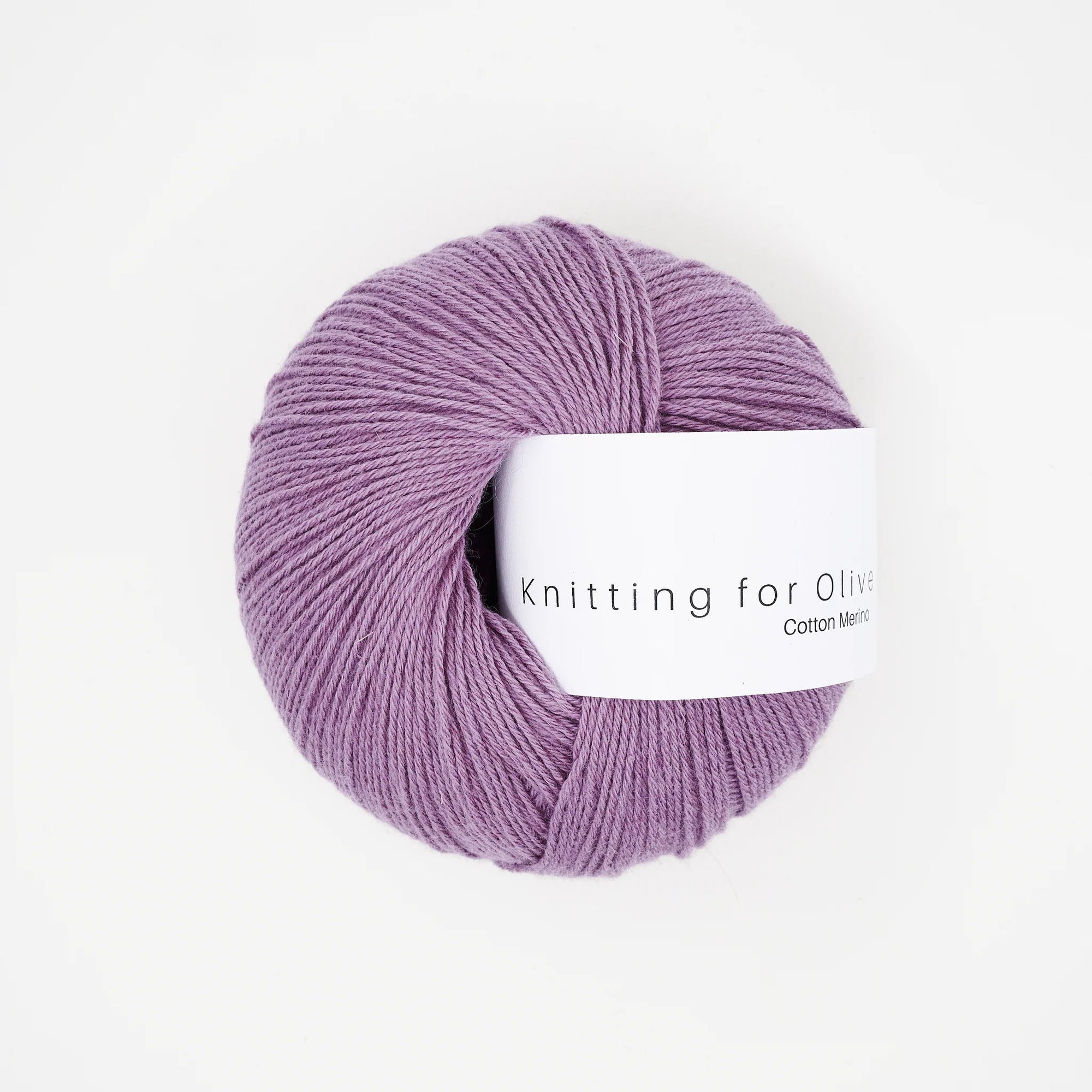Knitting for Olive Cotton Merino - Knitting for Olive Artichoke Purple - The Little Yarn Store
