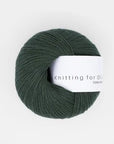Knitting for Olive Cotton Merino - Knitting for Olive Bottle Green - The Little Yarn Store
