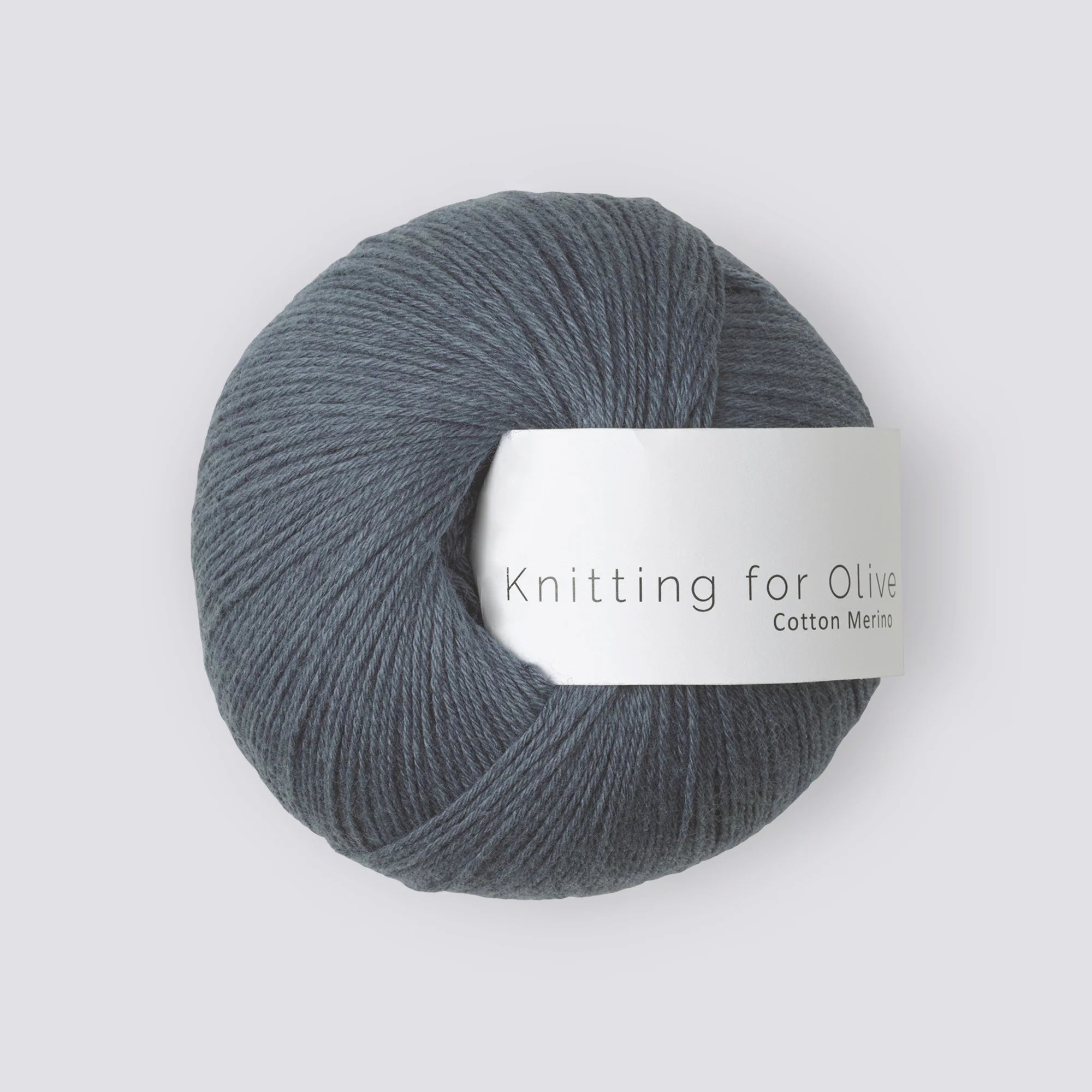 Knitting for Olive Cotton Merino - Knitting for Olive Dusty Blue Whale - The Little Yarn Store