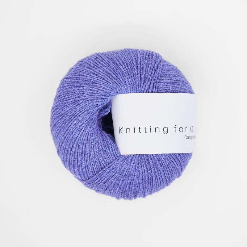 Knitting for Olive Cotton Merino - Knitting for Olive Lavender Blue - The Little Yarn Store