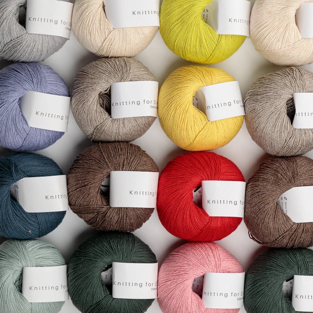 Knitting for Olive Cotton Merino - Knitting for Olive Red Currant - The Little Yarn Store