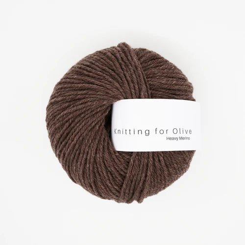 Knitting for Olive Heavy Merino - Knitting for Olive Dark Cognac - The Little Yarn Store