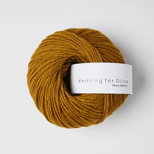 Knitting for Olive Heavy Merino - Knitting for Olive Dark Ocher - The Little Yarn Store
