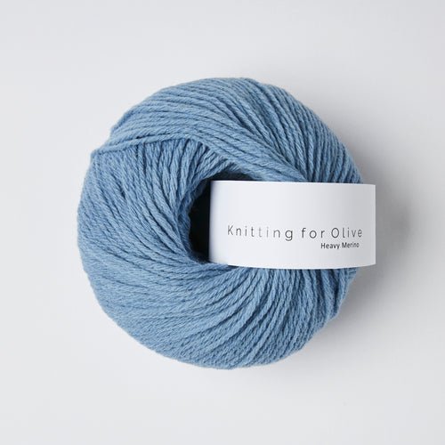 Knitting for Olive Heavy Merino - Knitting for Olive Dove Blue - The Little Yarn Store