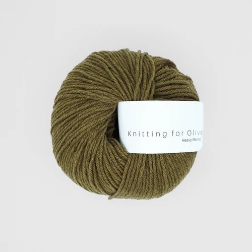 Knitting for Olive Heavy Merino - Knitting for Olive Green Ocher - The Little Yarn Store