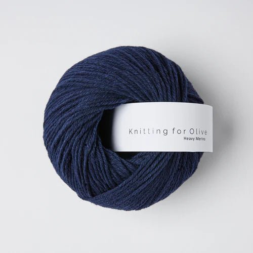 Knitting for Olive Heavy Merino - Knitting for Olive Navy Blue - The Little Yarn Store
