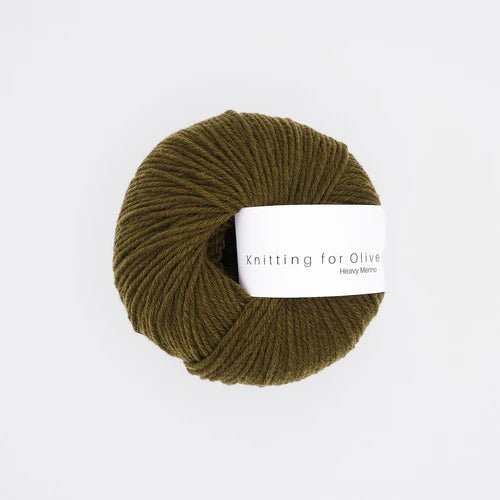 Knitting for Olive Heavy Merino - Knitting for Olive Olive Brown - The Little Yarn Store