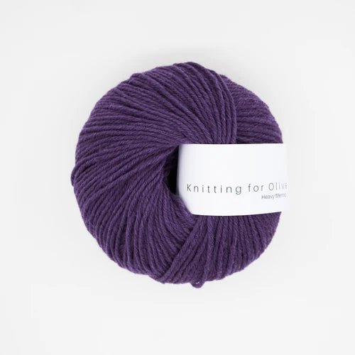 Knitting for Olive Heavy Merino - Knitting for Olive Plum - The Little Yarn Store