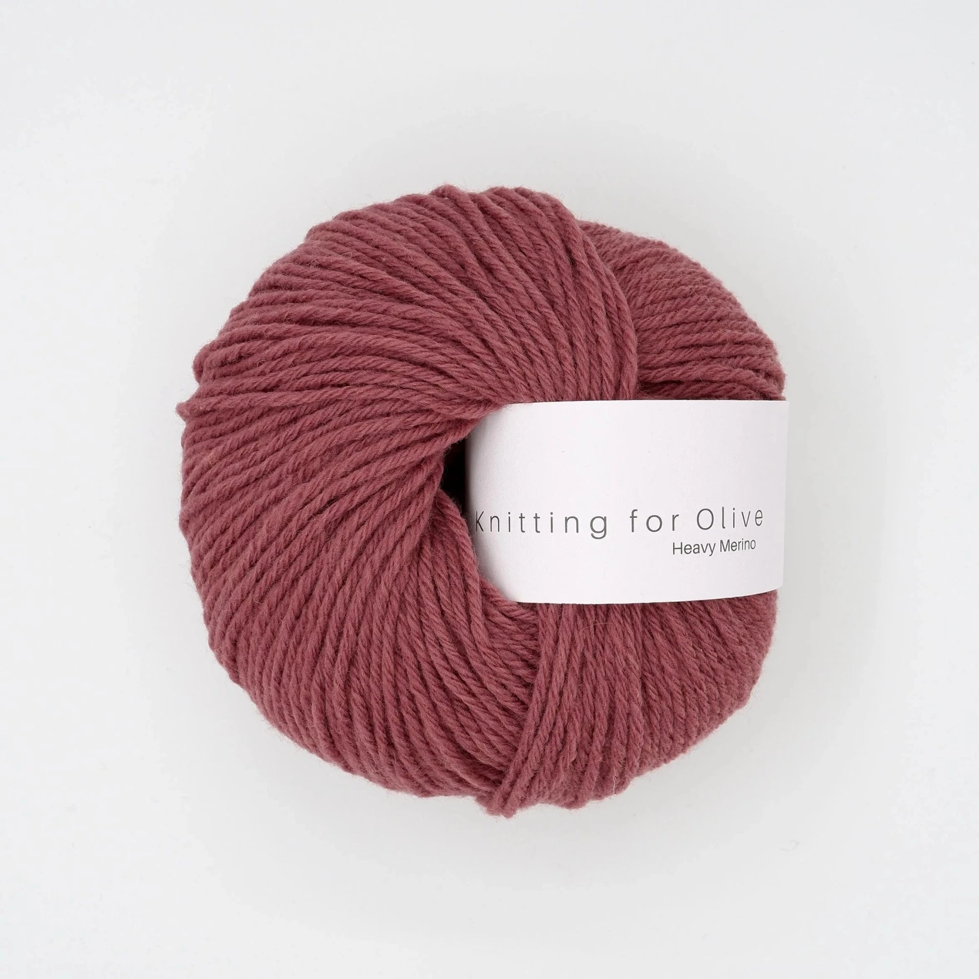 Knitting for Olive Heavy Merino - Knitting for Olive Plum Rose - The Little Yarn Store