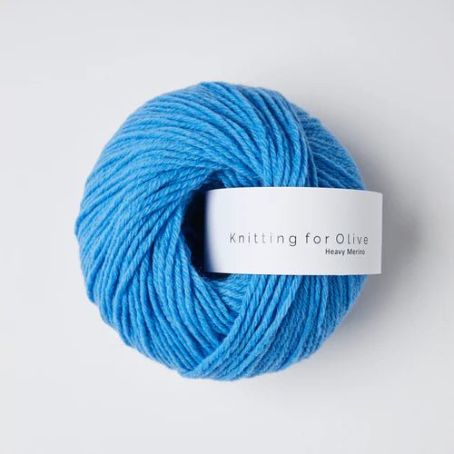 Knitting for Olive Heavy Merino - Knitting for Olive Poppy Blue - The Little Yarn Store