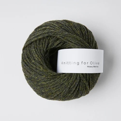 Knitting for Olive Heavy Merino - Knitting for Olive Slate Green - The Little Yarn Store
