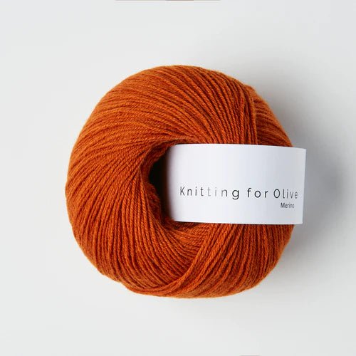 Knitting for Olive Merino - Knitting for Olive Burnt Orange - The Little Yarn Store