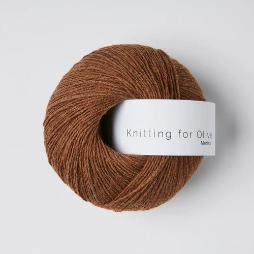 Knitting for Olive Merino - Knitting for Olive Dark Cognac - The Little Yarn Store