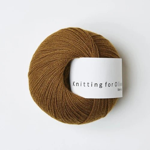 Knitting for Olive Merino - Knitting for Olive Ocher Brown - The Little Yarn Store