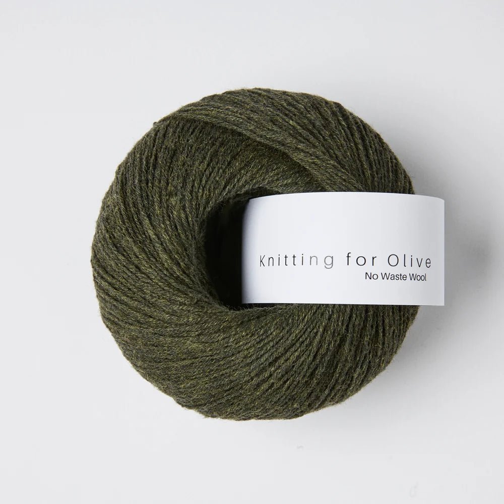 Knitting for Olive No Waste Wool - Knitting for Olive Slate Green - The Little Yarn Store