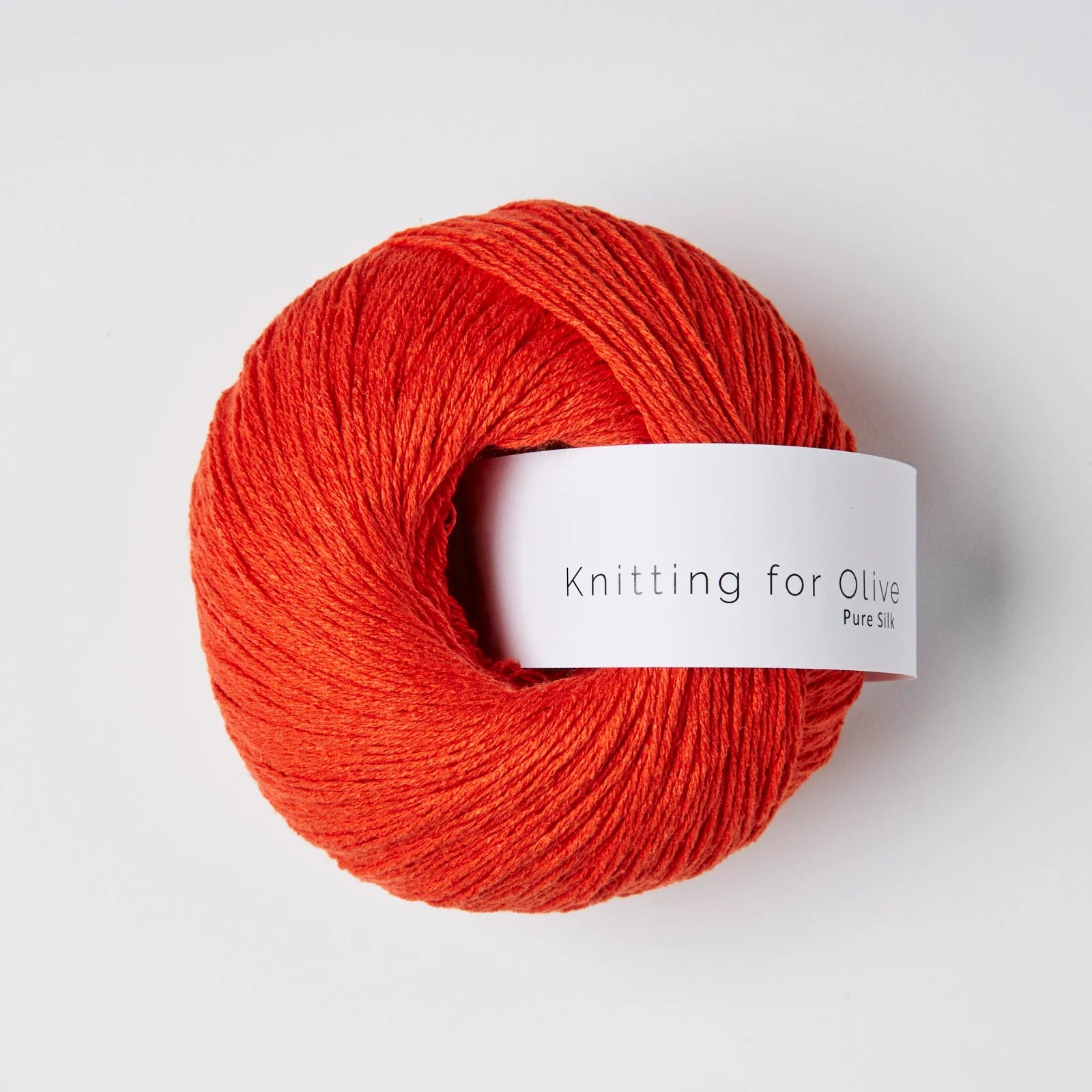 Knitting for Olive Pure Silk - Knitting for Olive Blood Orange - The Little Yarn Store