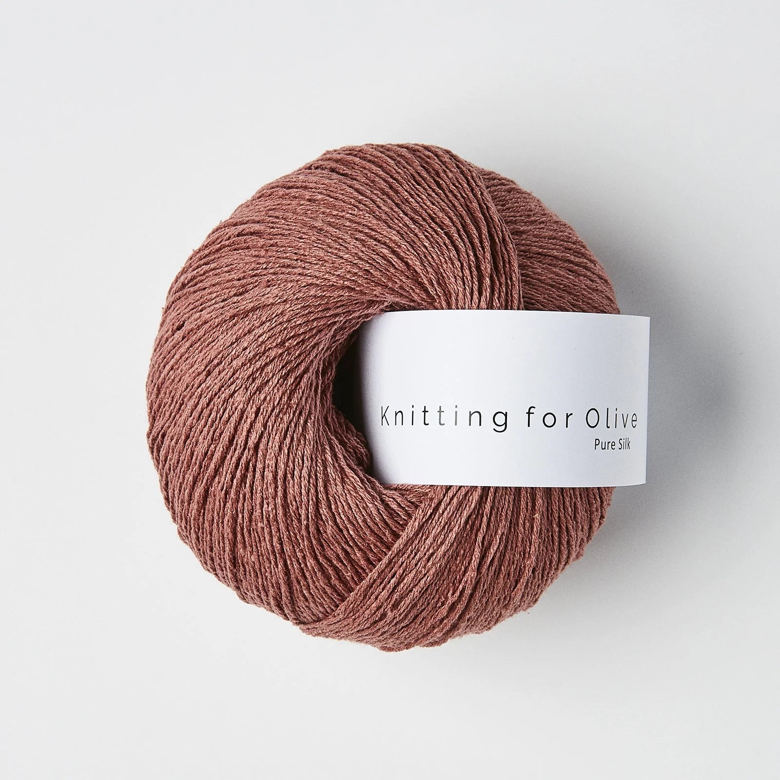 Knitting for Olive Pure Silk - Knitting for Olive Plum Rose - The Little Yarn Store