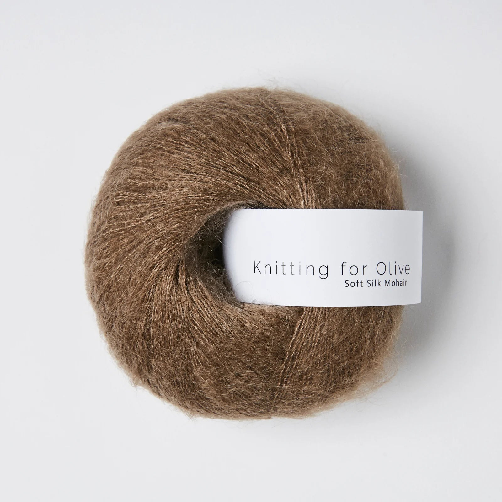 Knitting for Olive Soft Silk Mohair - Knitting for Olive Bark - The Little Yarn Store